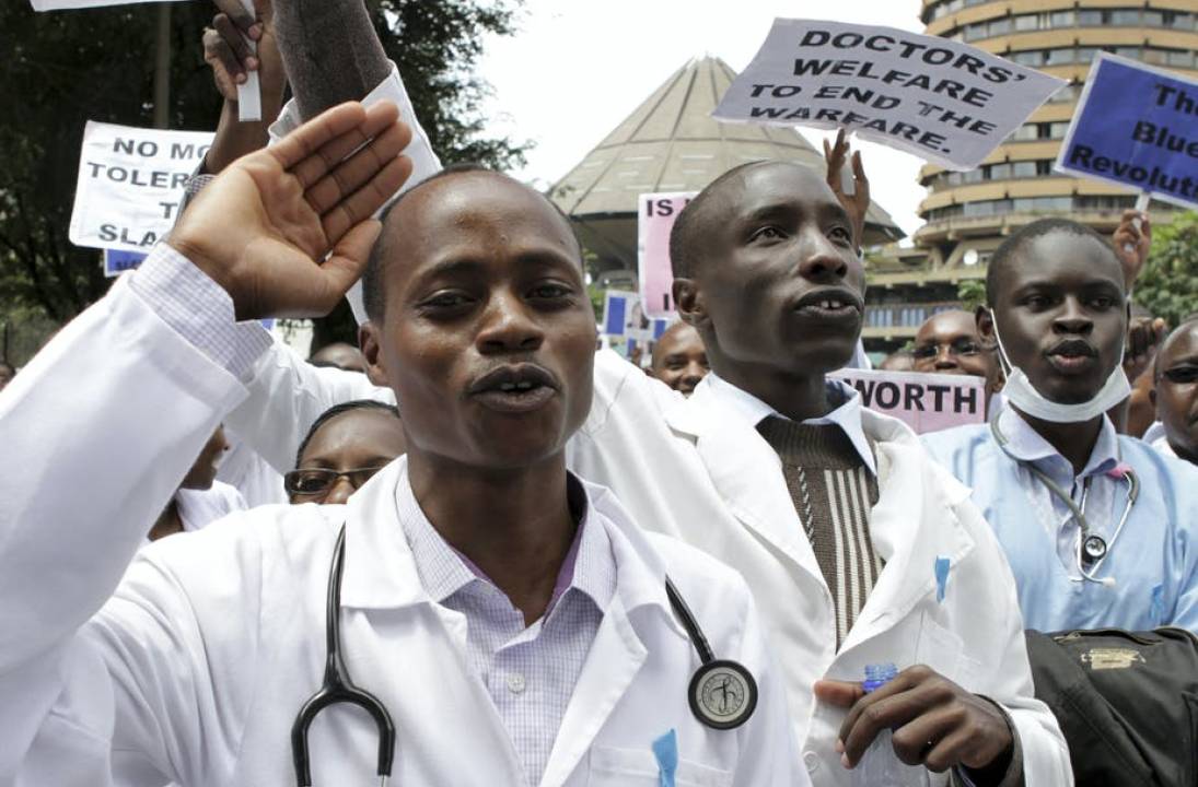 Ratio of Nigerian doctors to members of the population falls to the dangerously low level of 1:10,000