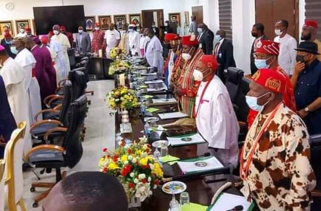 Igbo traditional rulers and Christian clergymen issue joint statement calling for Nnamdi Kanu's release